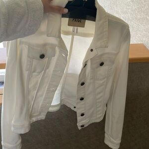 Paige White Denim jacket